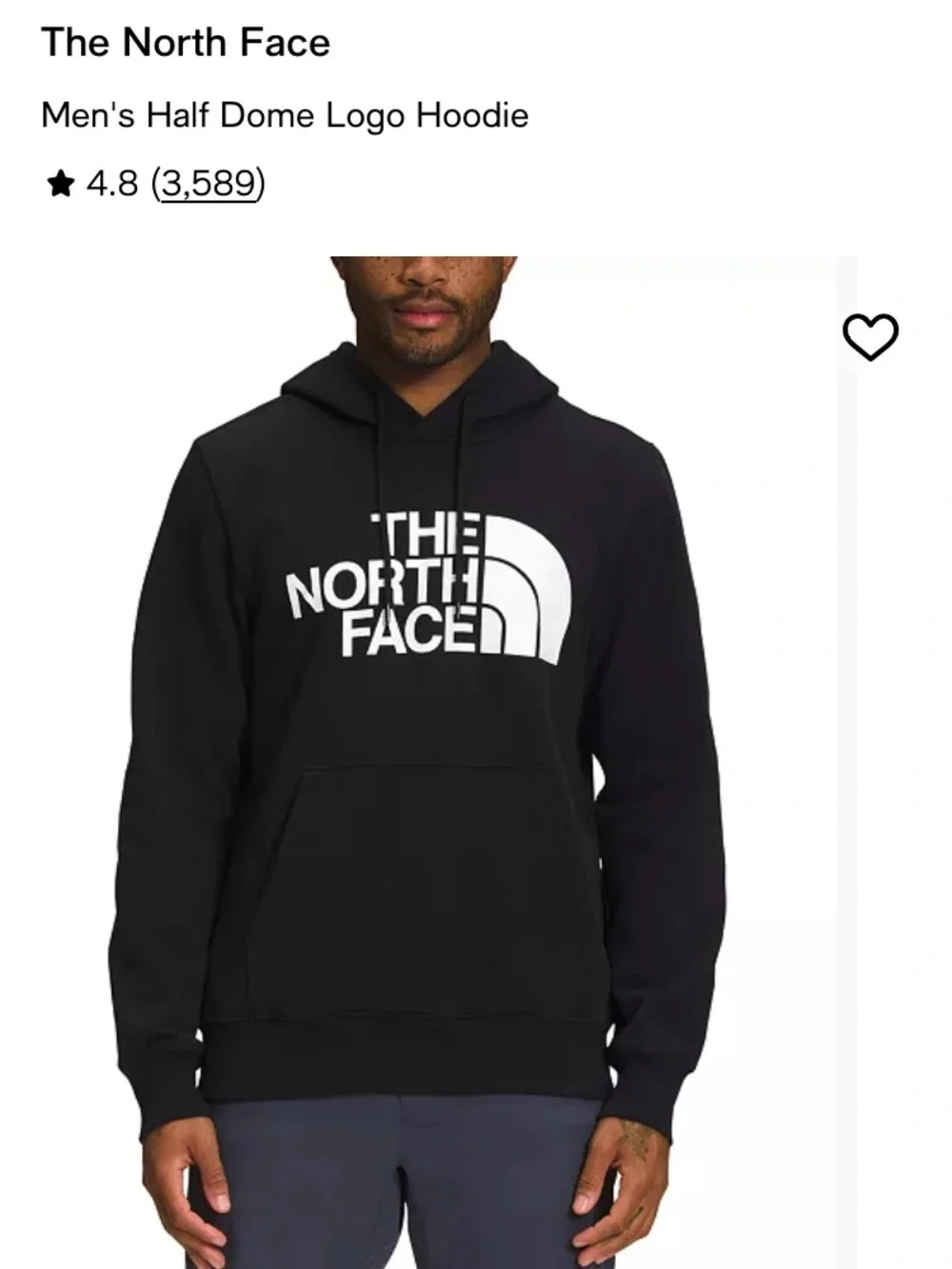 THE NORTH FACE - Men’s Half Dome Hoodie